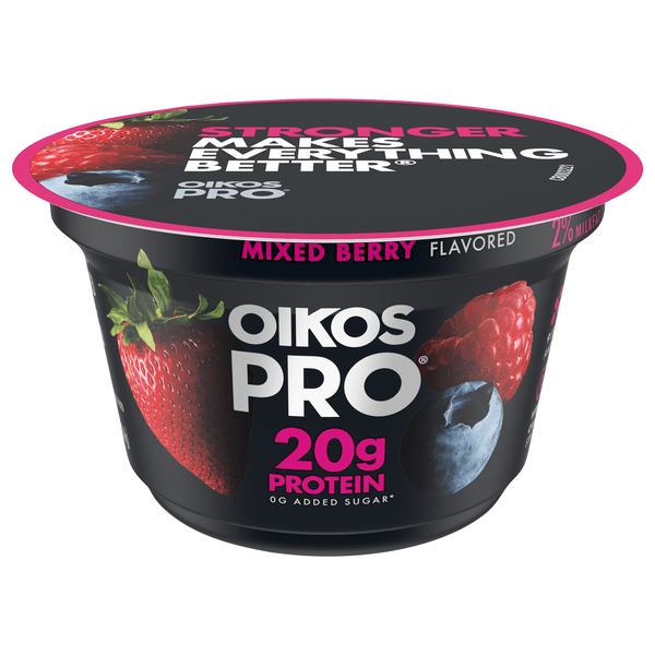 Save on Oikos PRO 20g Protein Mixed Berry Cultured UltraFiltered Milk