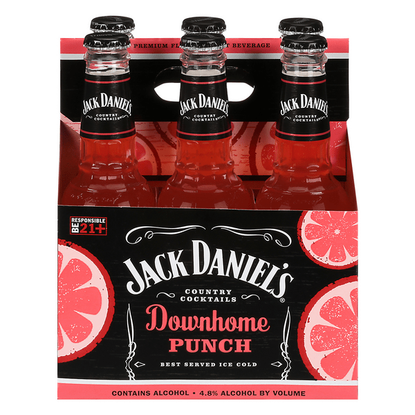 Save on Jack Daniel's Country Cocktails Downhome Fruit Punch 6 pk Order Online Delivery GIANT