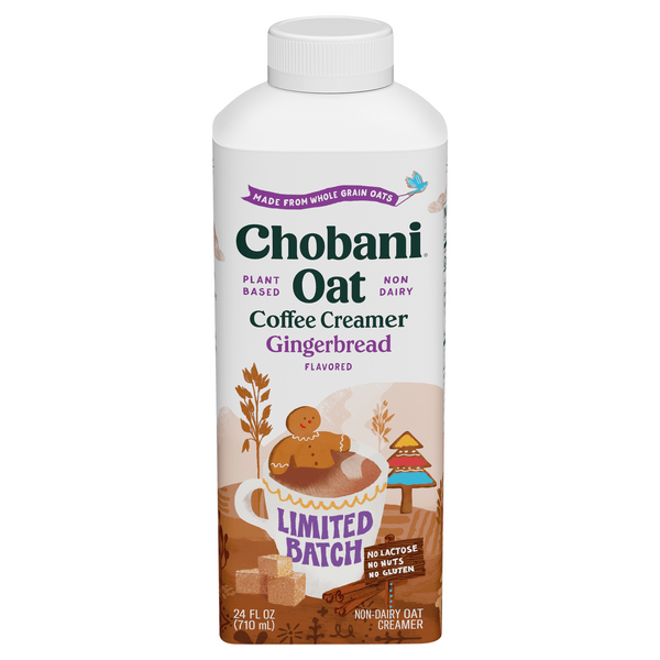 Save on Chobani Oat Coffee Creamer Gingerbread Limited Batch Order