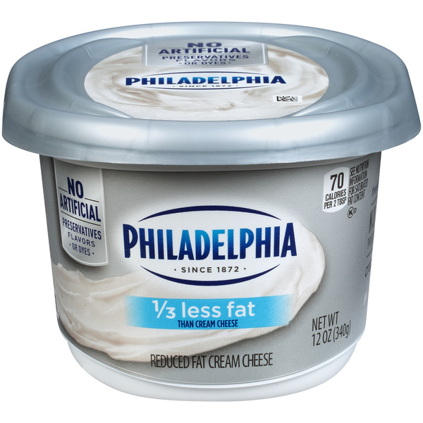 Save on Philadelphia Cream Cheese Spread 1/3 Less Fat Order Online