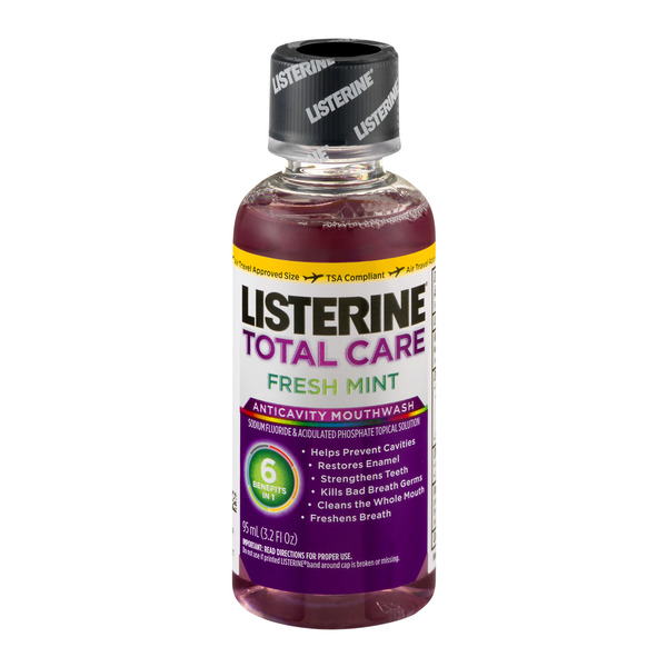 Save on Listerine Total Care Fresh Mint Anticavity Mouthwash Order