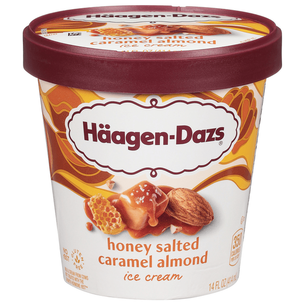 Save on HaagenDazs Ice Cream Honey Salted Caramel Almond Order Online
