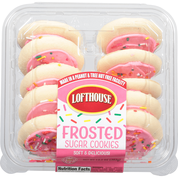 Save on Lofthouse Pink Frosted Sugar Cookies Order Online Delivery GIANT