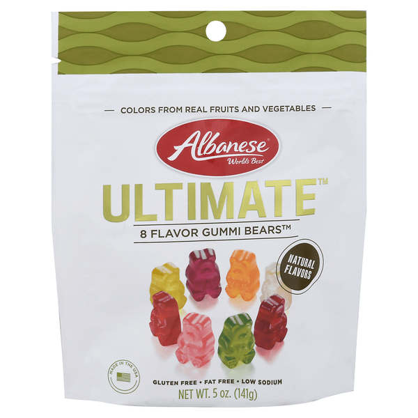 Save on Albanese World's Best Ultimate Gummi Bears Candy 8 Flavors