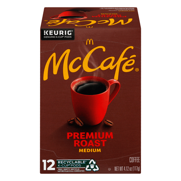 Save on McCafe Premium Roast Medium Coffee KCups Order Online Delivery