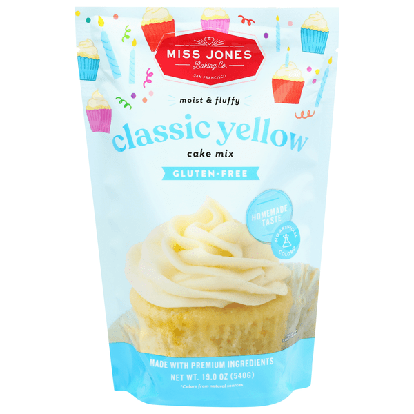 Save on Miss Jones Baking Co. Gluten Free Classic Yellow Cake Mix Order