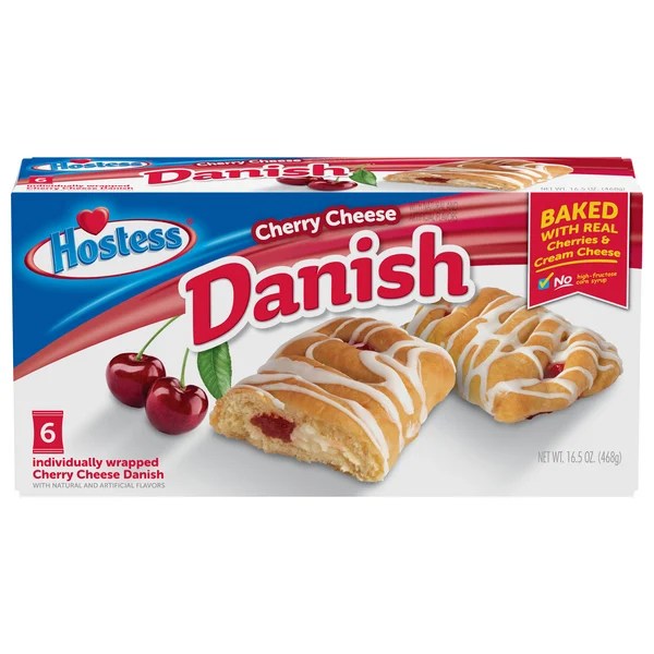 Save on Hostess Danish Pastries Cherry Cheese 6 ct Order Online