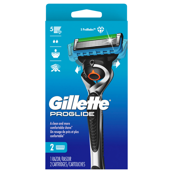 Save on Gillette ProGlide 5 Blade Razor with 2 Cartridges Order Online