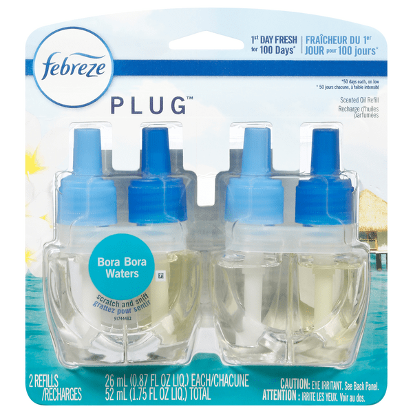 Save on Febreze Plug Scented Oil Refill Bora Bora Waters Order Online Delivery Food Lion