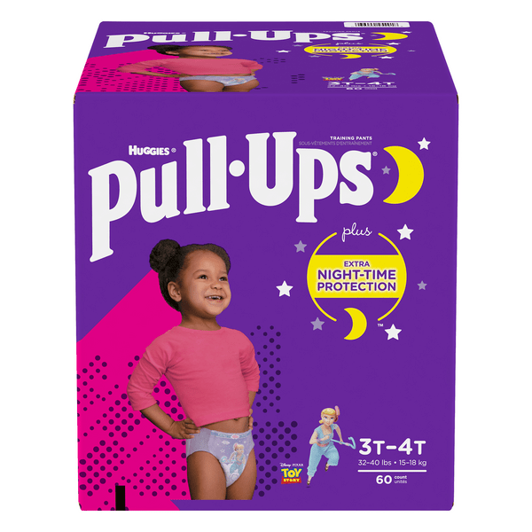 Save on Huggies PullUps Night Time 3T4T Training Pants Girls 3240