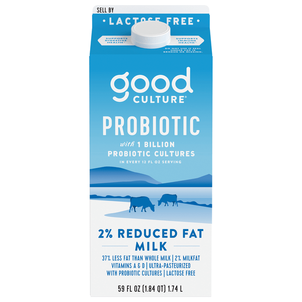 Save on Good Culture Probiotic Lactose Free 2 Reduced Fat Milk Order