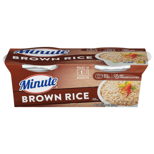 Save on Minute 60 Second Whole Grain Brown Rice Cups 2 ct Order