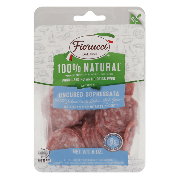 Save on Fiorucci Sopressata Uncured Sliced Order Online Delivery Food Lion