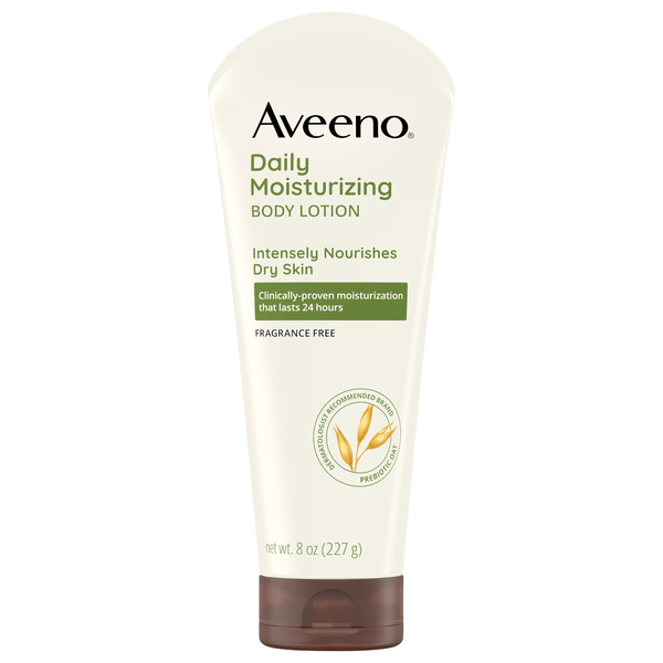 Save on Aveeno Daily Moisturizing Body Lotion Dry Skin Fragrance Free