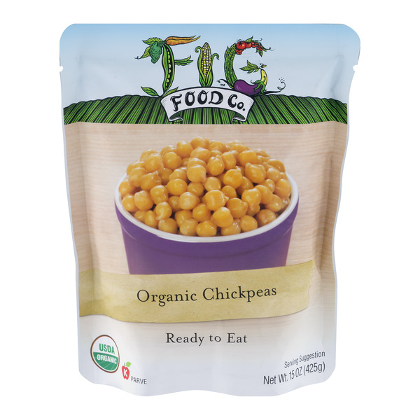Save on Fig Food Co. Organic Chickpeas Ready to Eat Order Online Delivery GIANT