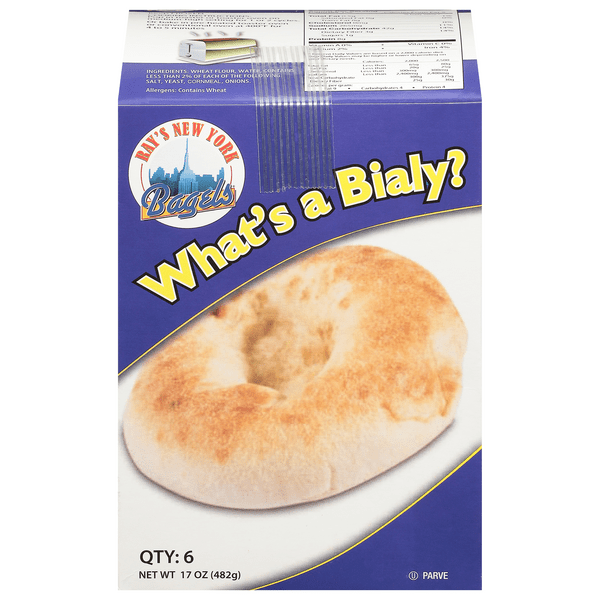 Save on Ray's New York Bagels Bialys 6 ct Order Online Delivery GIANT