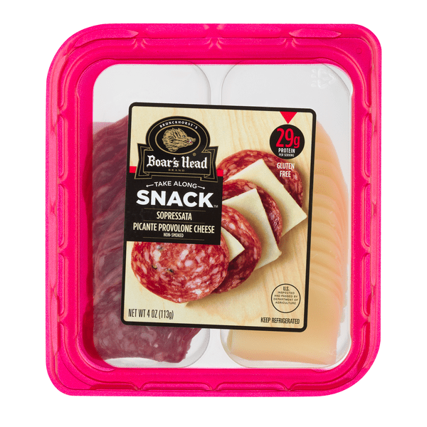 Save on Boar's Head Take Along Snack Sopressata & Picante Provolone