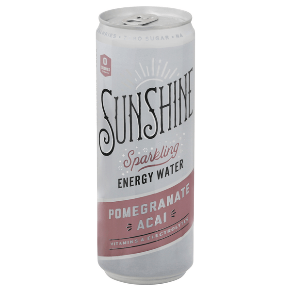 Save on Sunshine Sparkling Energy Water Pomegranate Acai Order Online