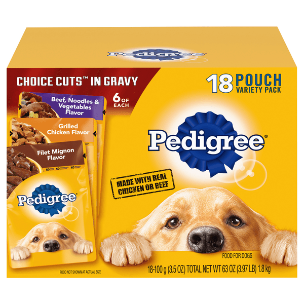 Save on Pedigree Choice Cuts In Gravy Variety Pack Adult Wet Dog Food