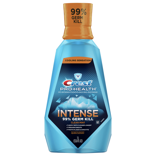 Save on Crest ProHealth Intense Oral Mouthwash Clean Mint Order Online