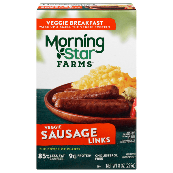 Save on MorningStar Farms Veggie Breakfast Sausage Links Order Online