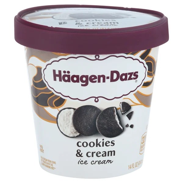 Save on HaagenDazs Ice Cream Cookies & Cream Order Online Delivery
