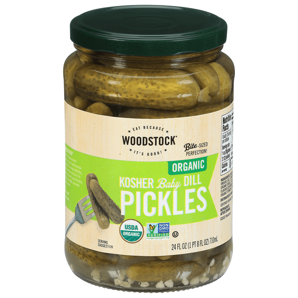 Save on Woodstock Kosher Baby Dill Pickles Organic Order Online