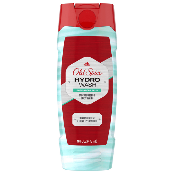 Save on Old Spice Hydro Wash Moisturizing Body Wash Pure Sport Plus