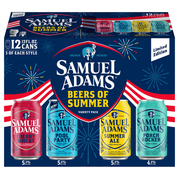 Save on Samuel Adams The Beers of Summer Variety Pack Limited Release