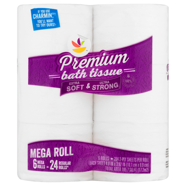 Save on MARTIN'S Premium Soft & Strong Toilet Paper Mega Roll 2Ply