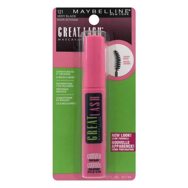 Save on Maybelline Great Lash Mascara Very Black 121 Order Online