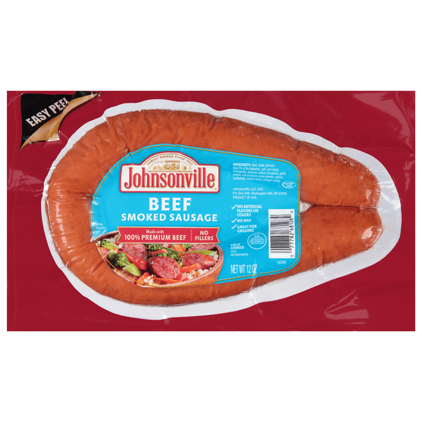 Save on Johnsonville Beef Smoked Sausage Rope Order Online Delivery Food Lion