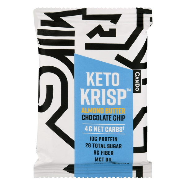 Save on Keto Krisp Protein Bar Almond Butter Chocolate Chip Order