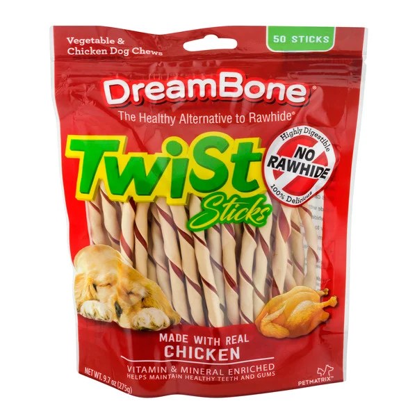 Save on DreamBone Chews Twist Sticks Vegetable & Chicken Order Online
