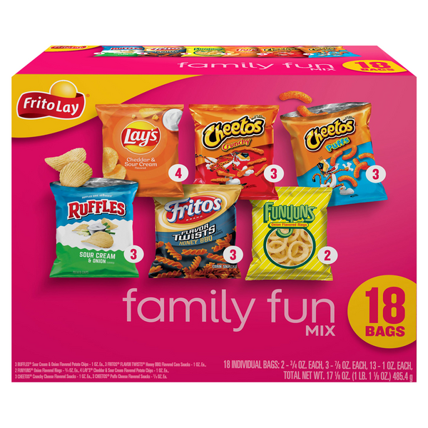 Save on FritoLay Family Fun Mix 18 ct Order Online Delivery MARTIN'S