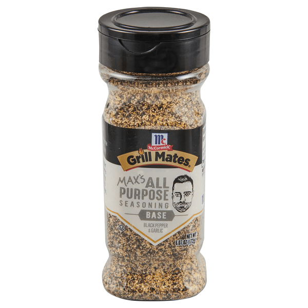 Save on McCormick Grill Mates Max's Black Pepper & Garlic All Purpose Seasoning Order Online