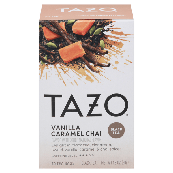 Save on Tazo Black Tea Bags Vanilla Caramel Chai Order Online Delivery