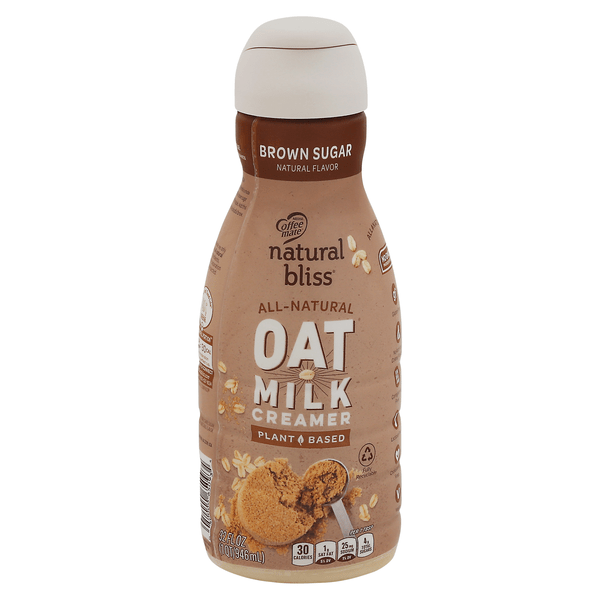 Save on Coffee mate Natural Bliss PlantBased Brown Sugar Oatmilk