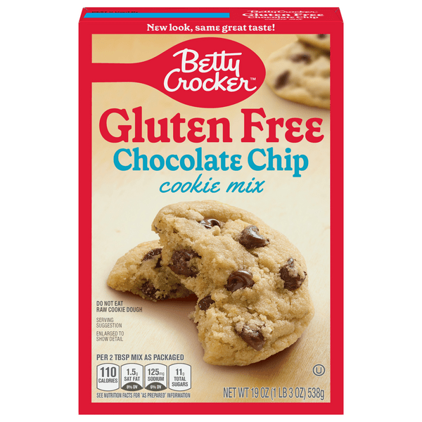 Save on Betty Crocker Cookie Mix Chocolate Chip Gluten Free Order