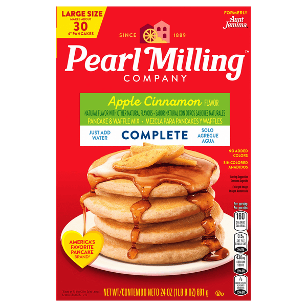 Save on Pearl Milling Company Complete Pancake & Waffle Mix Apple