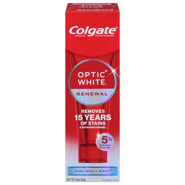 Save on Colgate Optic White Renewal Toothpaste Order Online Delivery