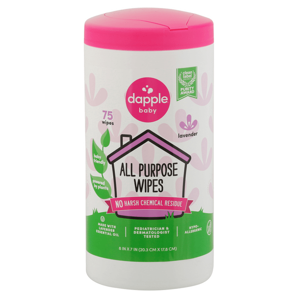 Save on dapple All Purpose Baby Wipes Hint of Lavender Order Online
