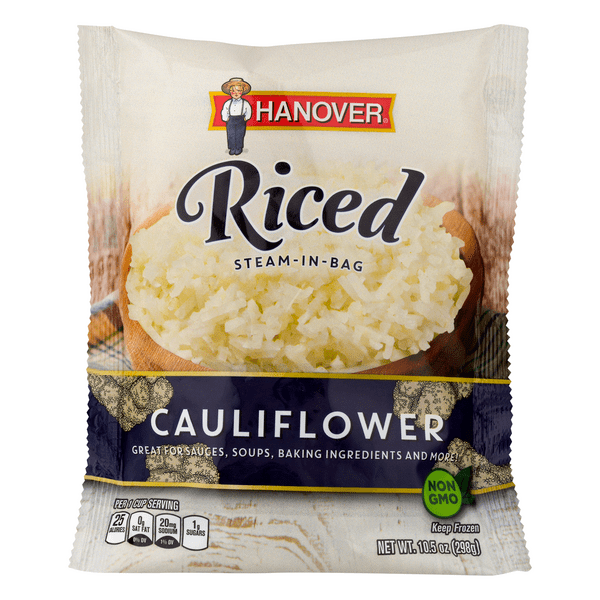 Save on Hanover Riced SteamInBag Cauliflower Order Online Delivery GIANT