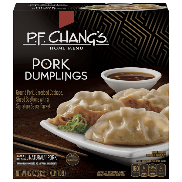 Save on P.F. Chang's Home Menu Pork Dumplings Order Online Delivery MARTIN'S