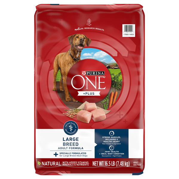 Save on Purina ONE +Plus Large Breed Adult Dry Dog Food Order Online