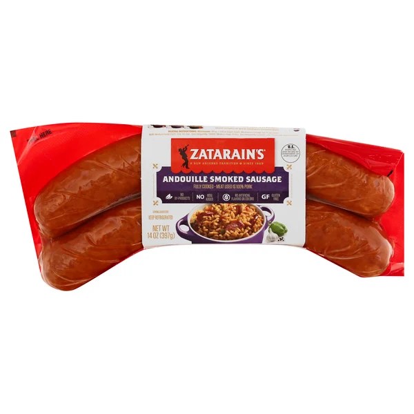 Save on Zatarain's Andouille Smoked Sausage 2 ct Order Online