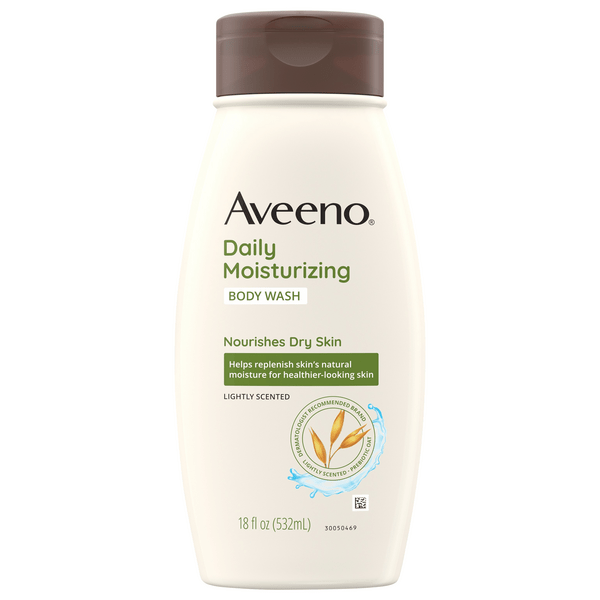 Save on Aveeno Daily Moisturizing Body Wash Dry Skin Lightly Scented