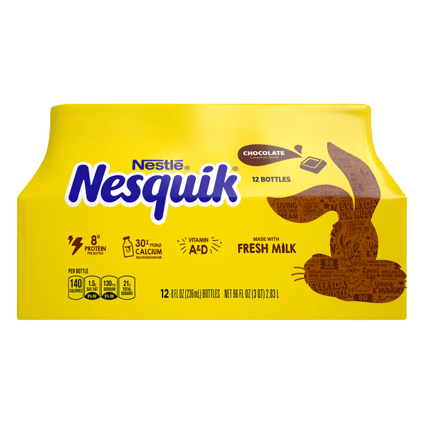 Nesquik Chocolate Milk Nutrition Facts