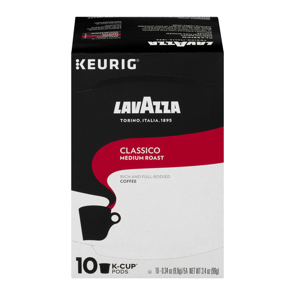 Save on LavAzza Classico Medium Roast Coffee KCups Order Online