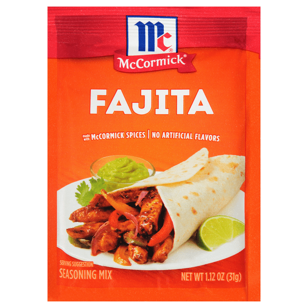 Save on McCormick Fajita Seasoning Mix Packet Order Online Delivery GIANT